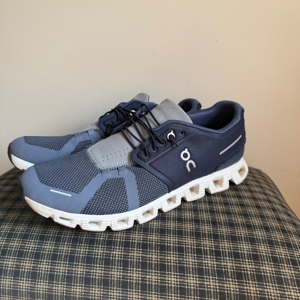 On Cloudswift 3 Navy Grey Lightweight Running Shoes Size 11 Men's Low Top